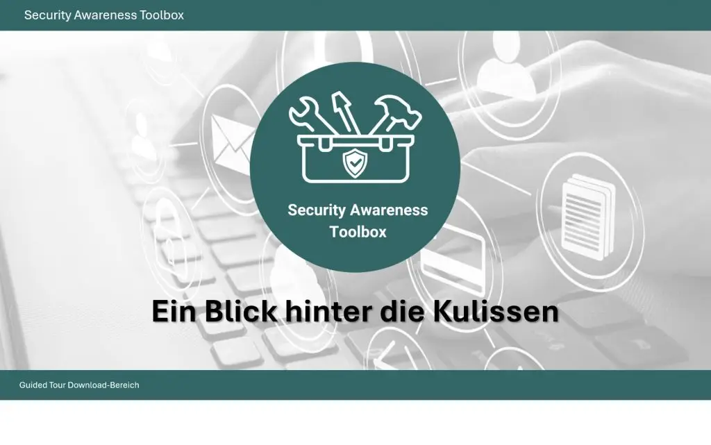 Security Awareness Toolbox Guided Tour